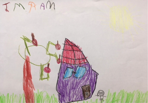 Zeichnung Frauenhaus